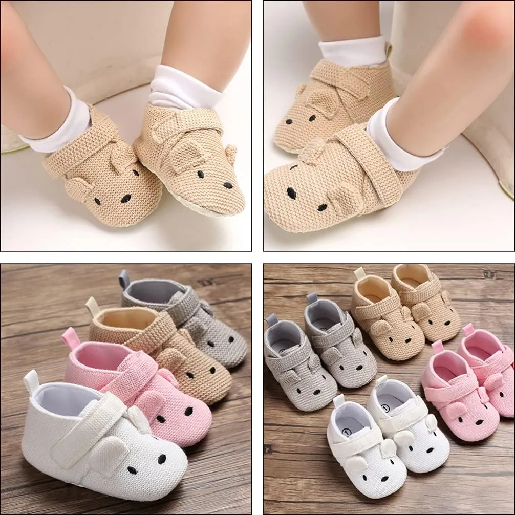 1 Pair Baby Walking Shoes Indoor Toddler Shoes Walking Shoes Practical Toddler Footwears (Pink 11cm)