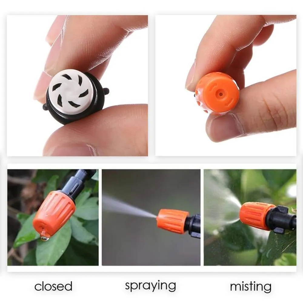 4 7mm Two Outlets Connectors Tool Watering Set for Garden