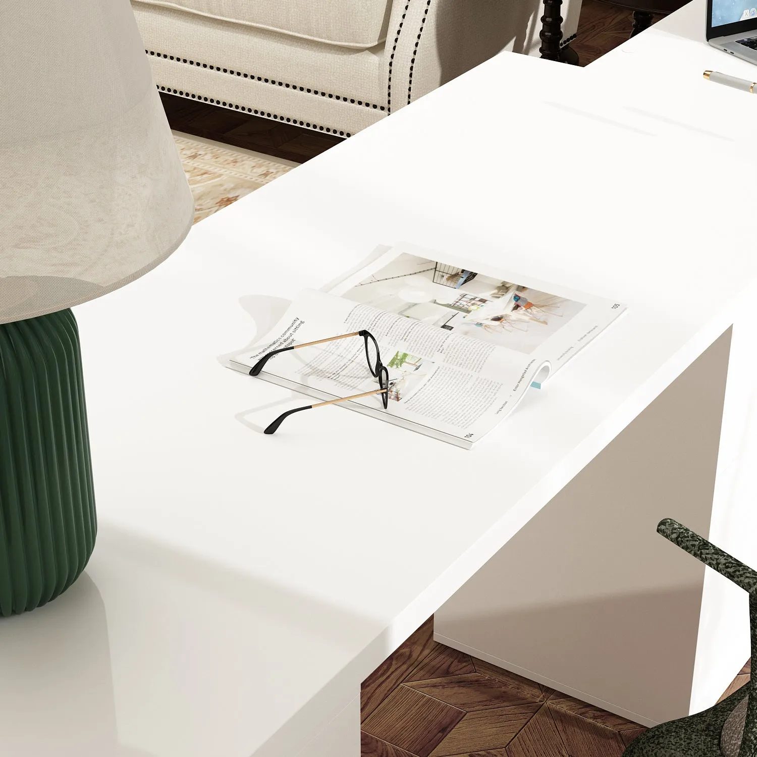 55.1 "Multi-functional Home Desk