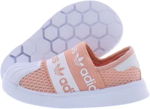 adidas Superstar Smr 360 Baby Girls Shoes Size 9.5, Color: Pink/White