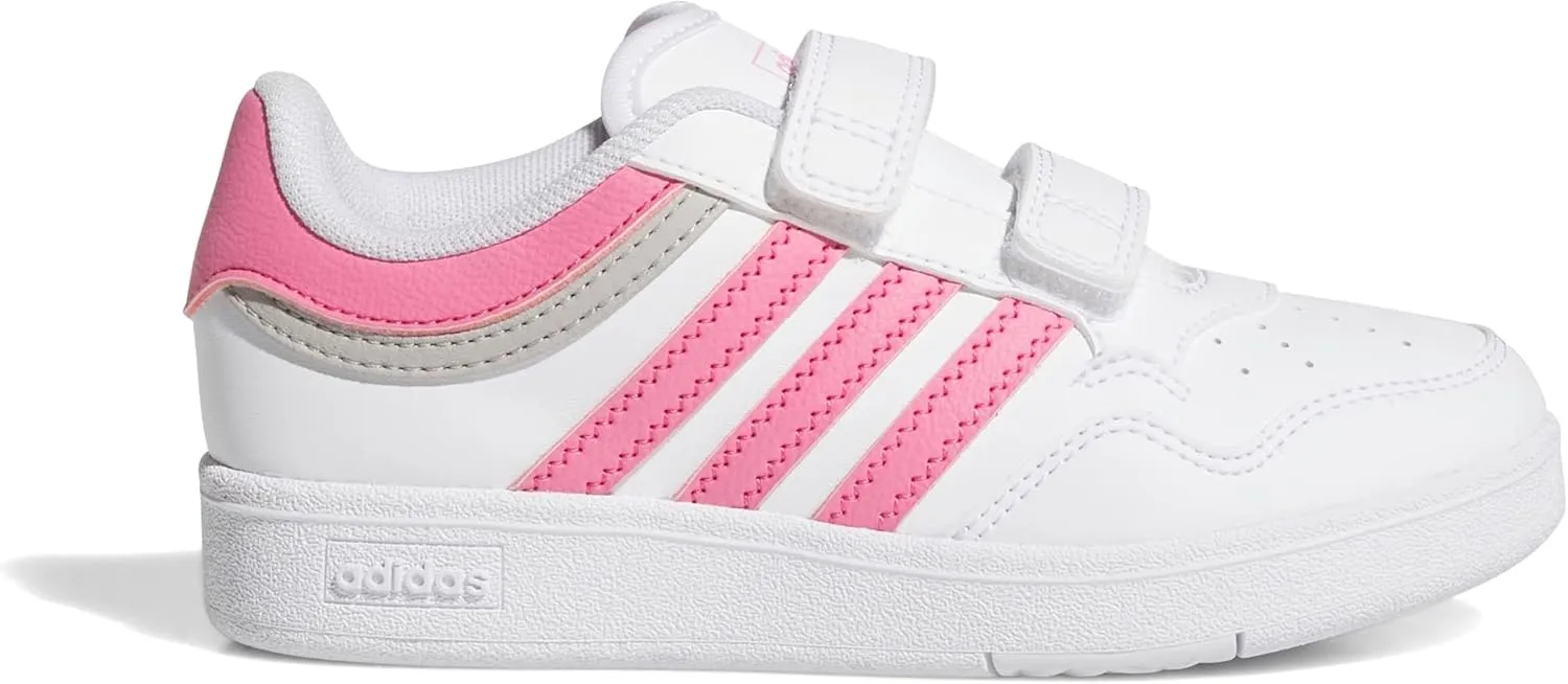 adidas Unisex-Child Hoops 4.0 Velcro Strap Sneaker