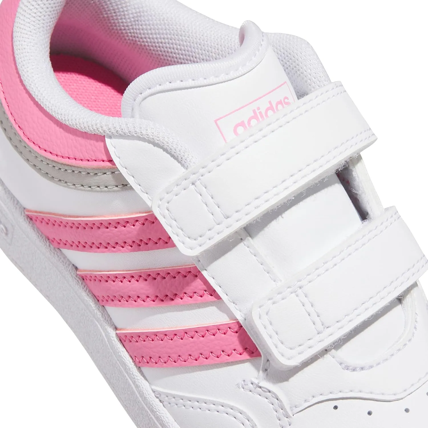 adidas Unisex-Child Hoops 4.0 Velcro Strap Sneaker