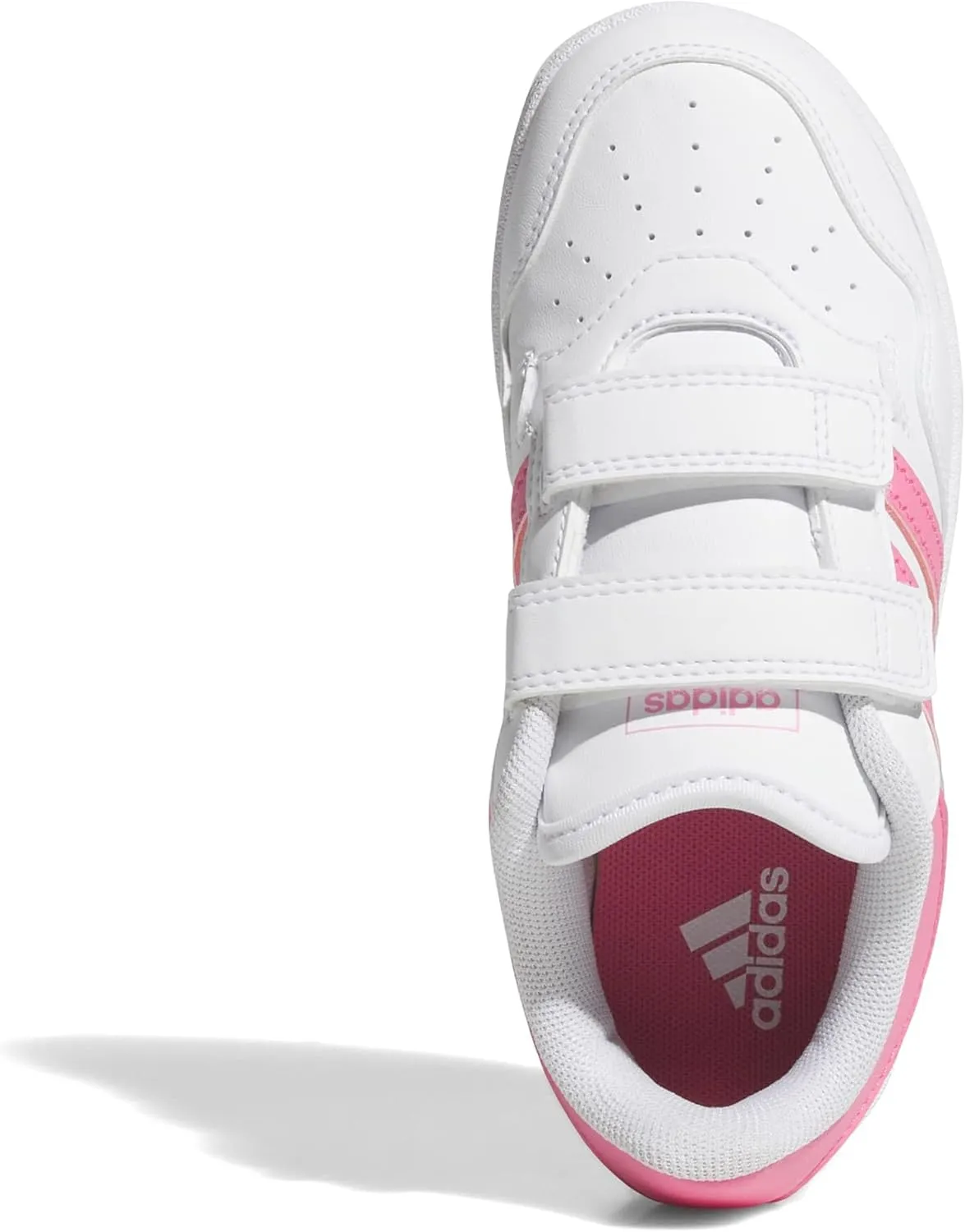 adidas Unisex-Child Hoops 4.0 Velcro Strap Sneaker