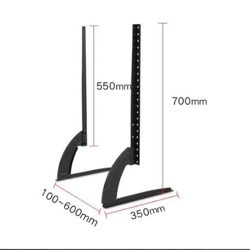Adjustable Universal Tv Stand Base for 27-55 Inch Flat Screens