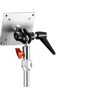 Adjustable Vesa Mount for Monitor Dual 360 Ball Joint M4 Screw 5/8 Light Stand Adapter