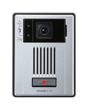 Aiphone Intercom IP 1 Button Video Door Station With Mechanical Button, IX Series 2, IX-DA