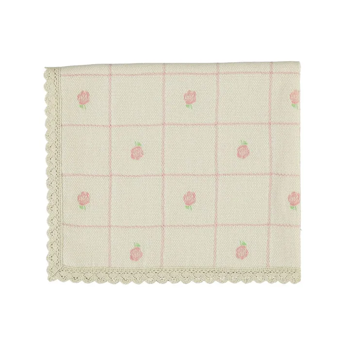 Baby Blanket | Patchwork | Rosie Jacquard | Bebe Organic  | SS25
