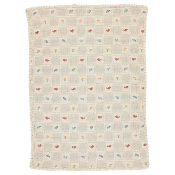 Baby Blanket | Patchwork | Sand Nature | Bebe Organic  | SS25