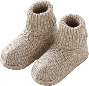 Baby Booties Hand Crochet Newborn Knit Shoes Soft Warm Cozy First Walkers for Infant Boys Girls