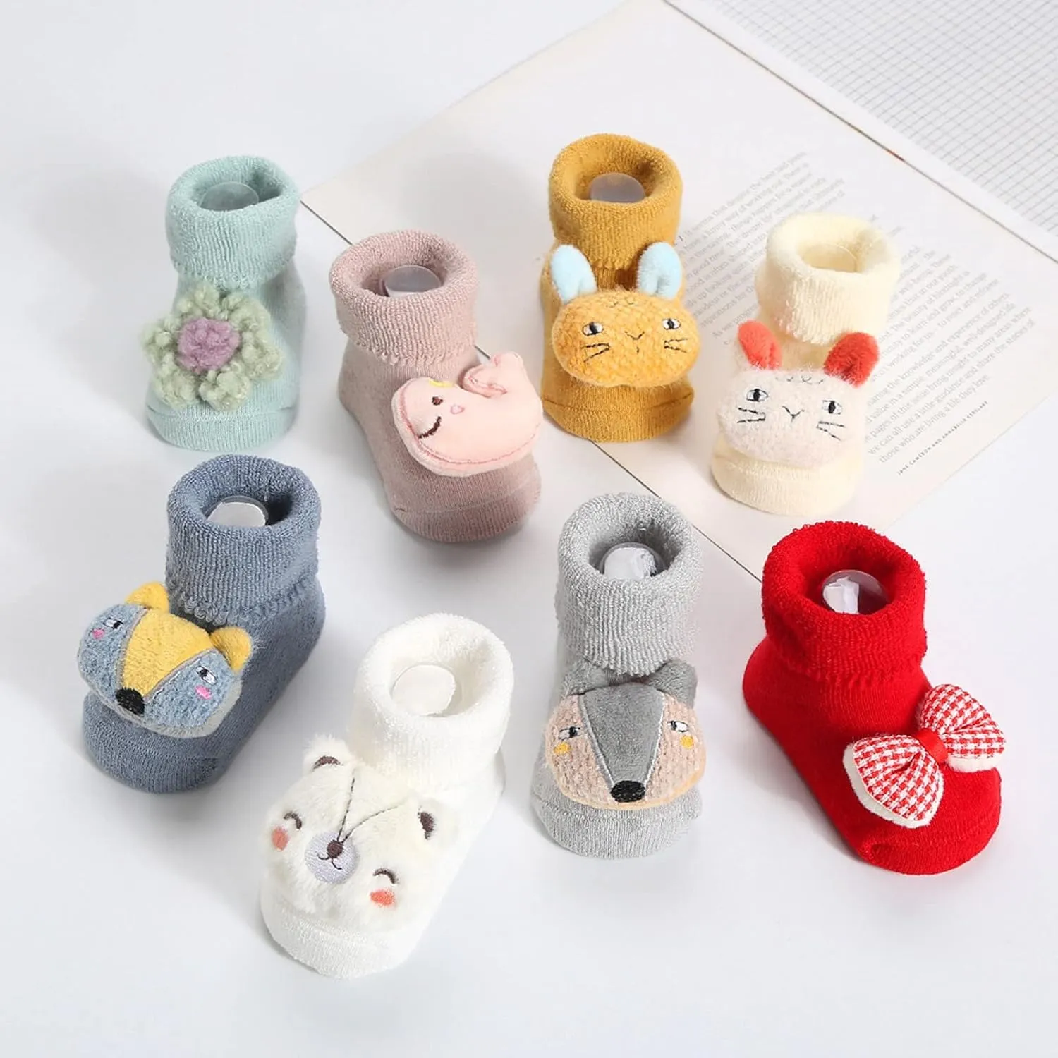 Baby Boy Girl Boots Newborn Shoes Winter Snow Bowknot Anti-Slip Soft Sole Warm Infant Toddler Prewalker Booties