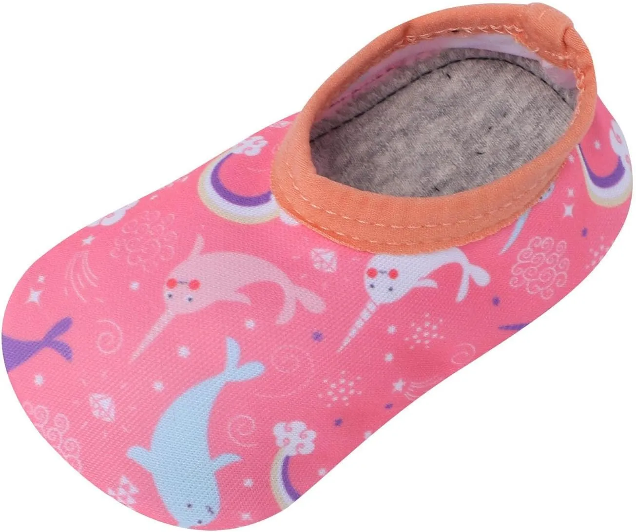 Baby Boys Girls Swim Water Shoes Non-Slip Barefoot Socks for Toddler Kids Beach Pool Outdoor Sports Walking Shoes