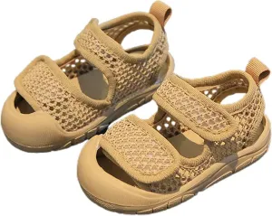 Baby Toddler Infant Unisex Outdoor Beach Anti-Slip Mesh Sandals Rubber Soft Sole Newborn First alker Shoes