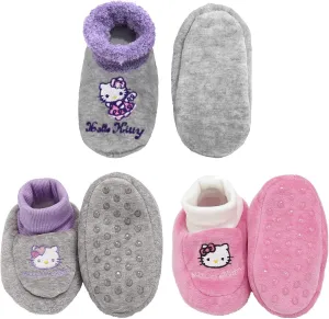 BambooMN Infants Toddler Soft Warm Plush Cozy Fuzzy Cartoon Animal Slippers Booties Socks Shoes