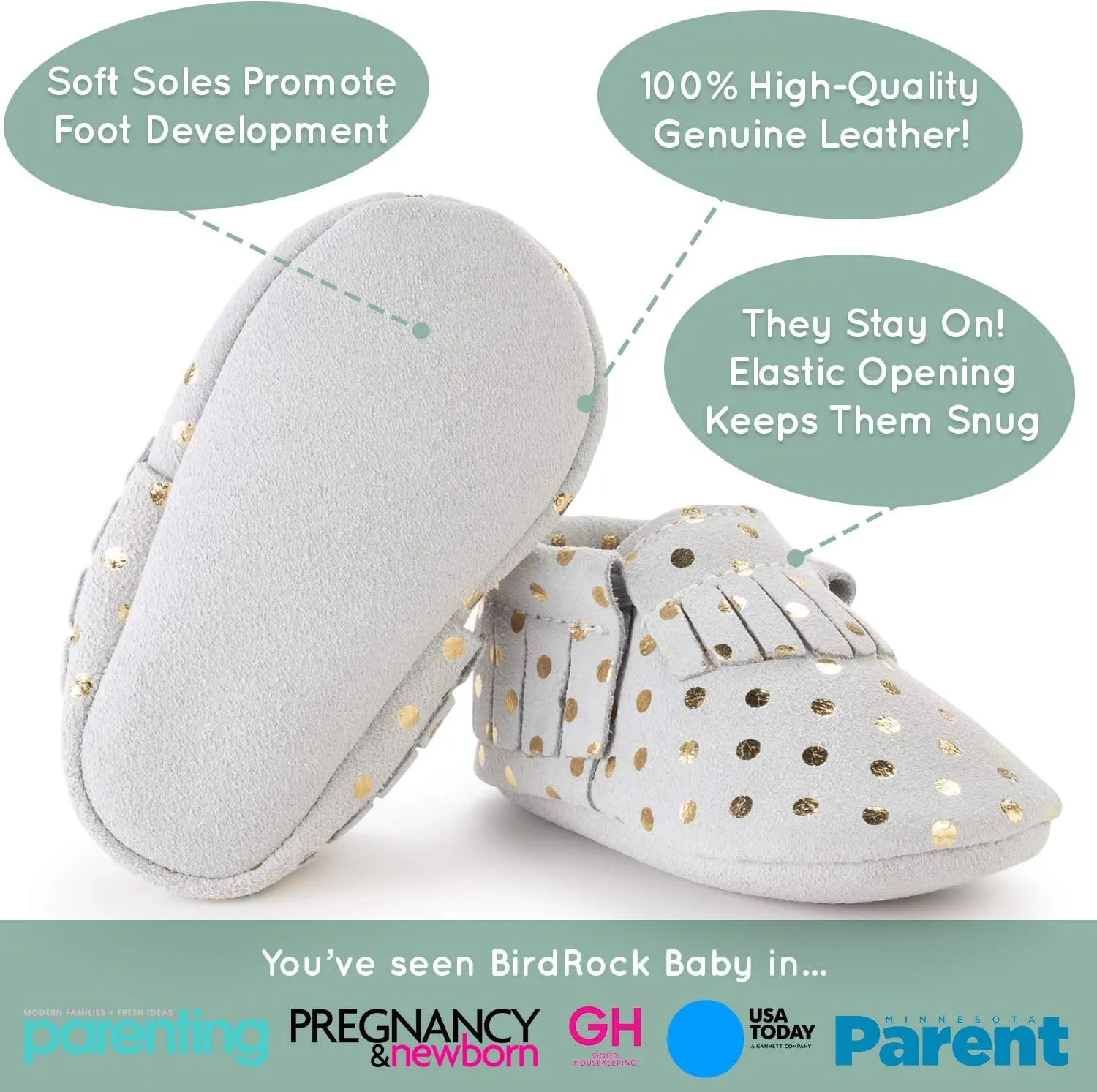 BirdRock Baby Moccasins - 30  Styles for Boys & Girls! Every Pair Feeds a Child