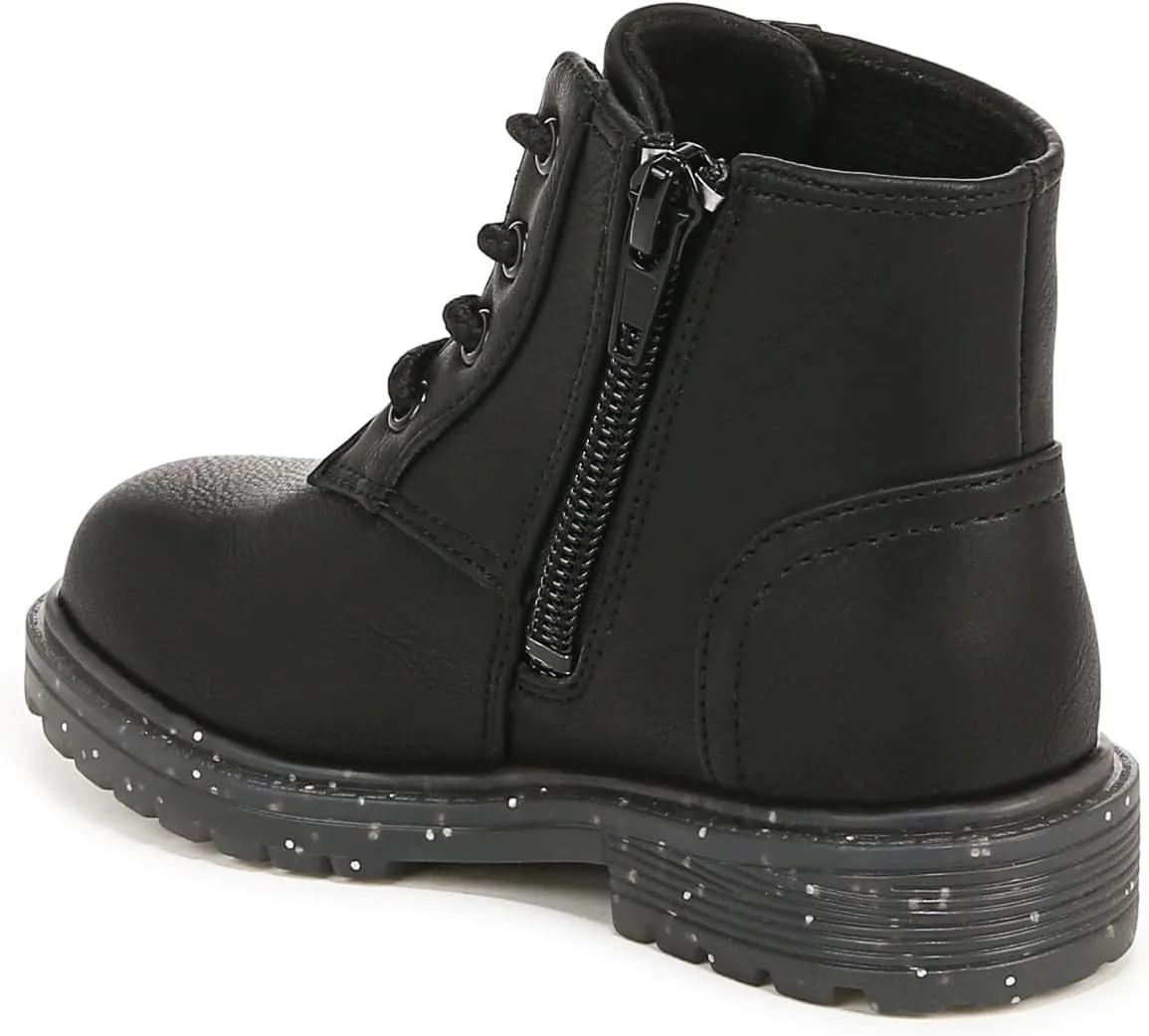 Blowfish Malibu Girl's Rena Toddler Side Zip Combat Boot