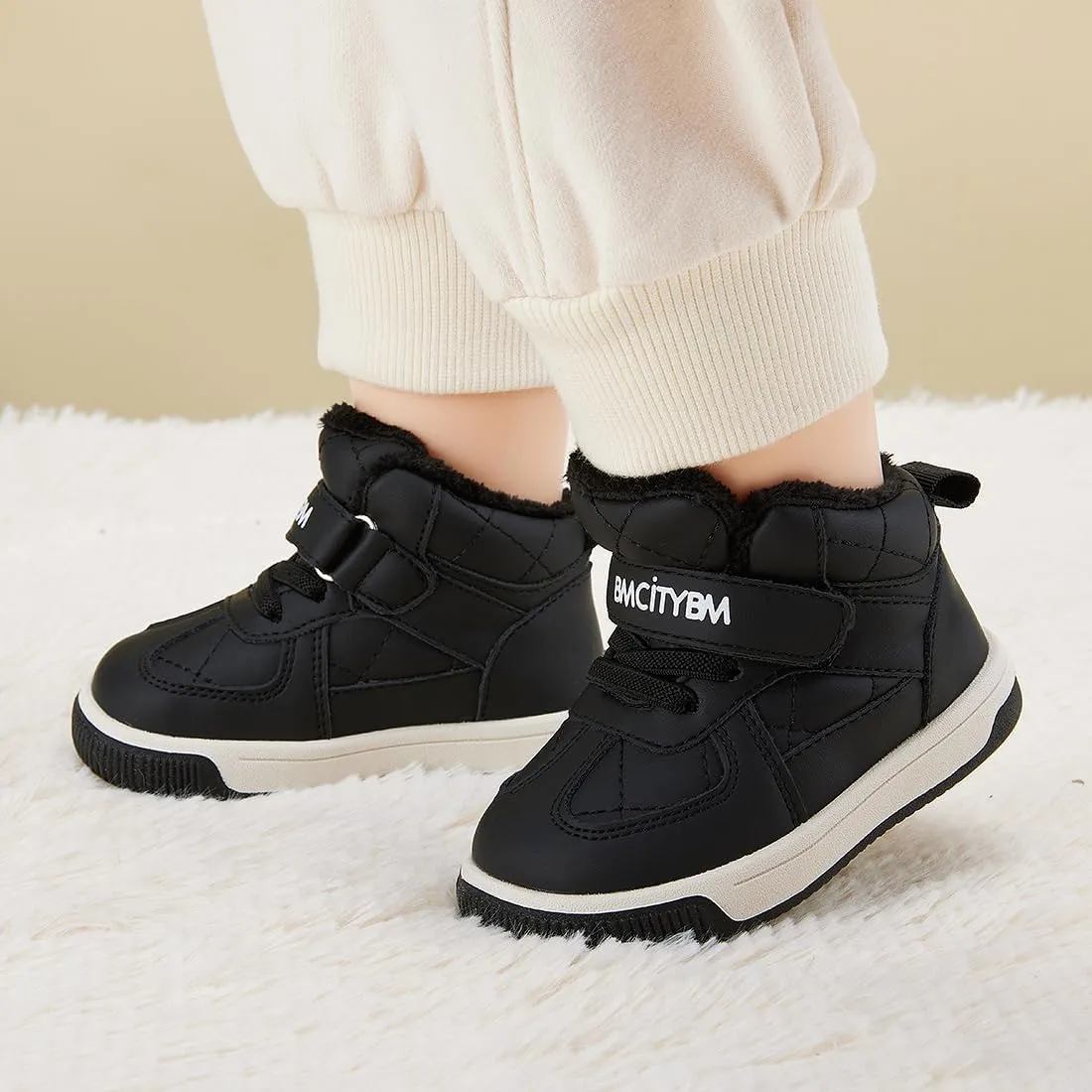 BMCiTYBM Toddler Baby Snow Boots Girls Boys Warm Winter