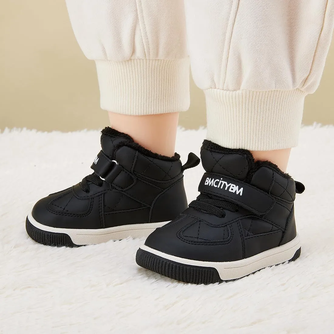 BMCiTYBM Toddler Baby Snow Boots Girls Boys Warm Winter