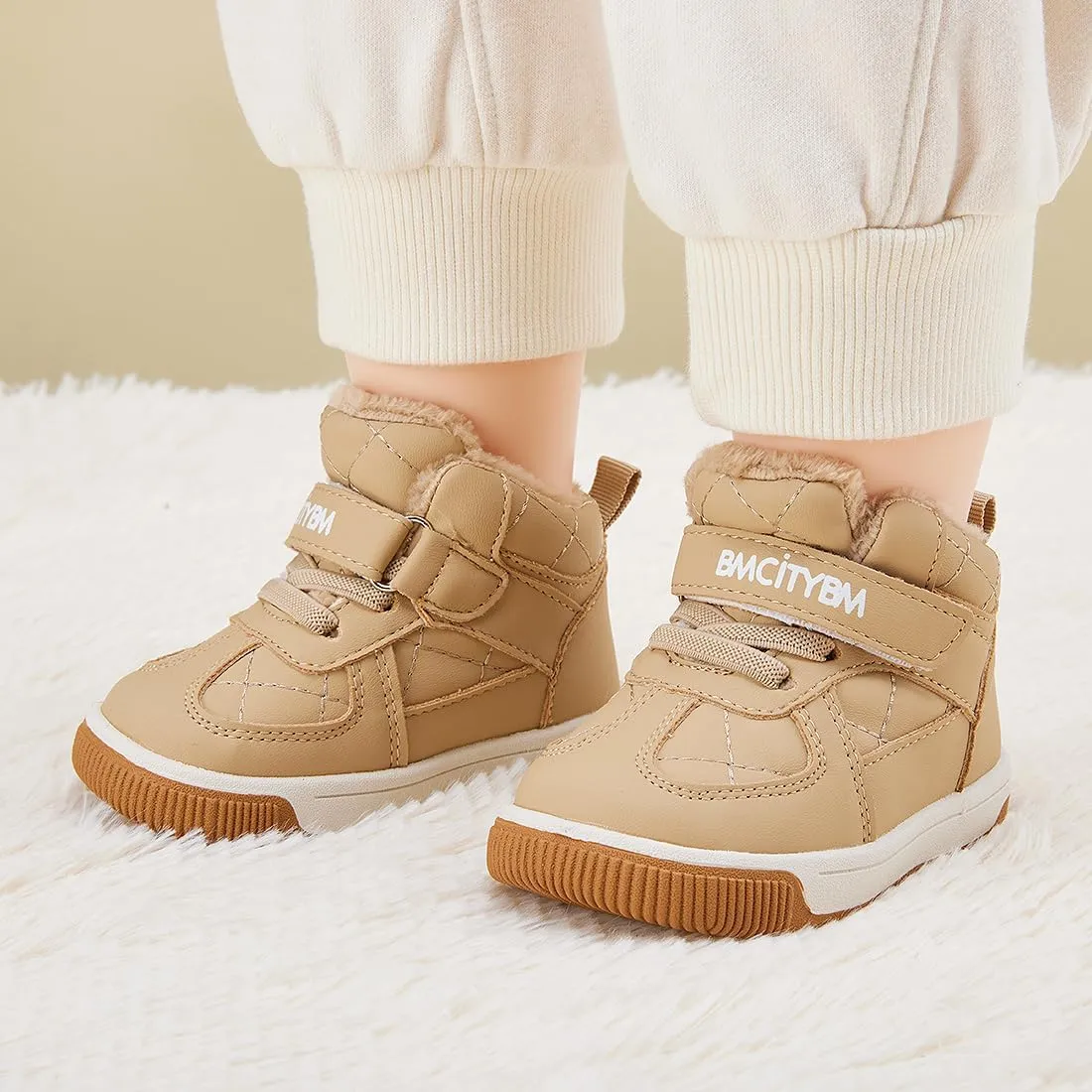 BMCiTYBM Toddler Baby Snow Boots Girls Boys Warm Winter