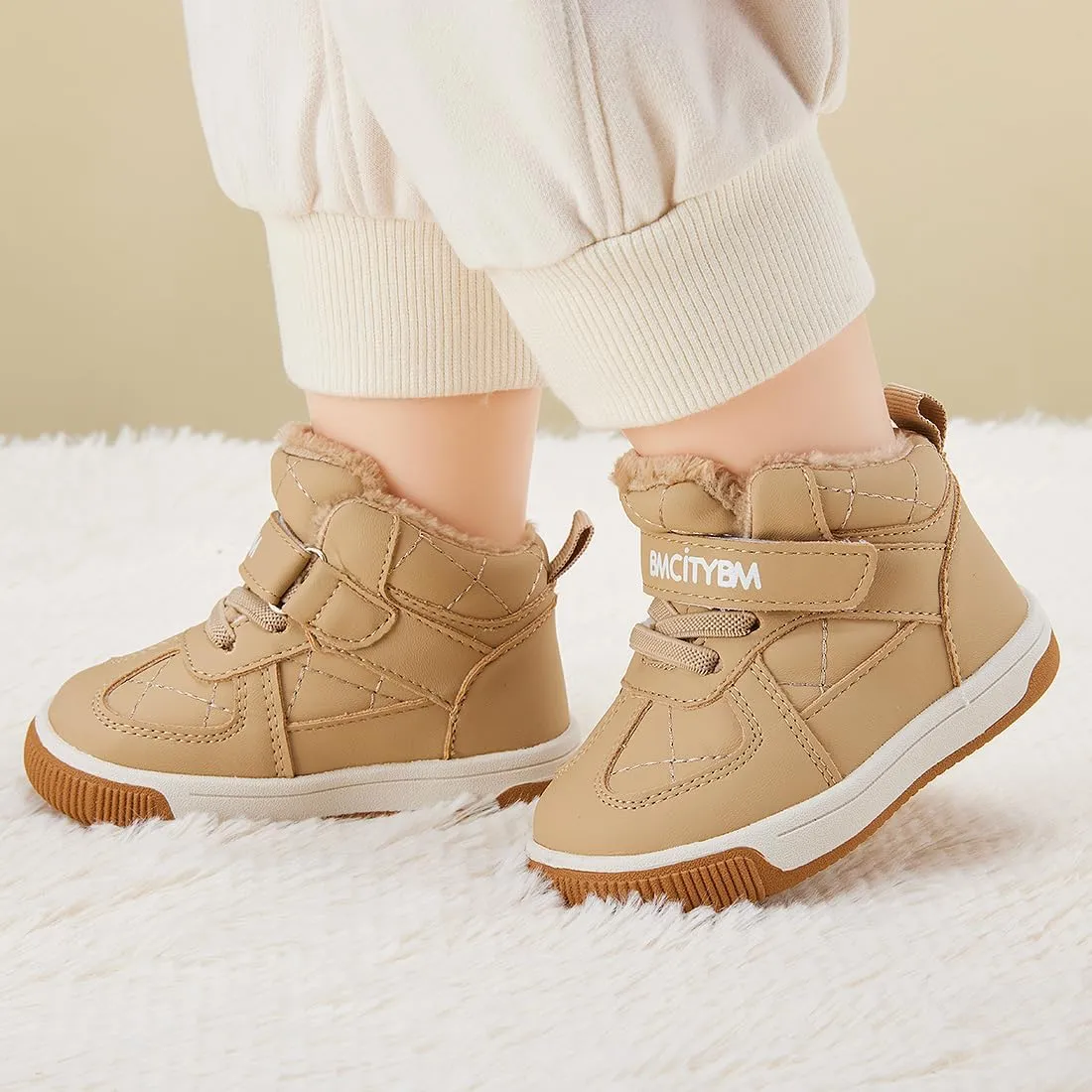 BMCiTYBM Toddler Baby Snow Boots Girls Boys Warm Winter