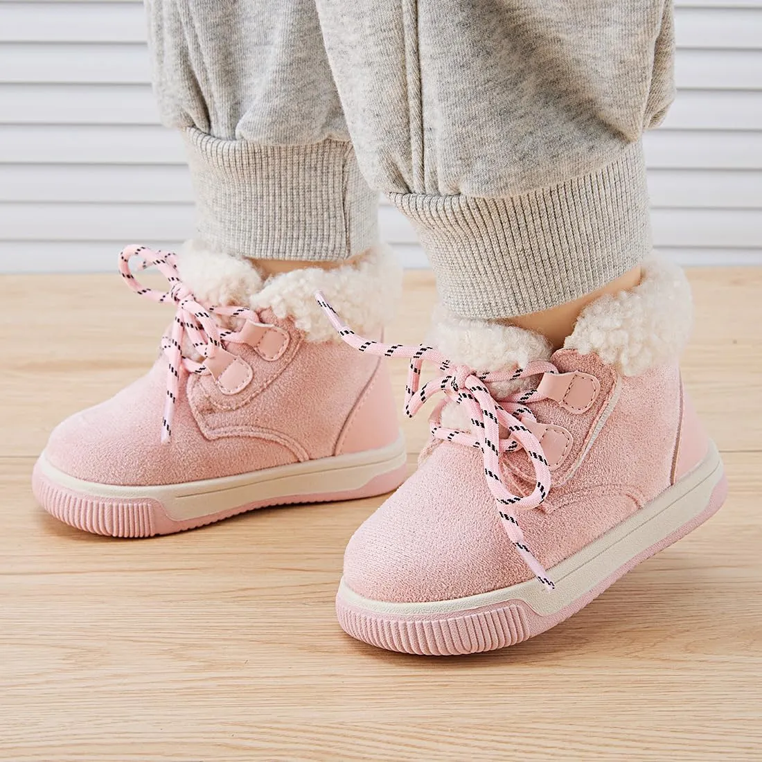 BMCiTYBM Toddler Baby Snow Boots Girls Boys Warm Winter