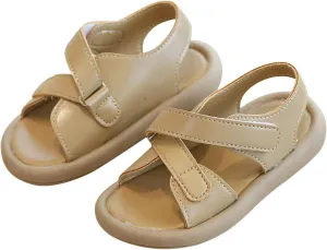 Boys' Sandals Summer Little Girls' Casual Beach Shoes Children's Fashion Open Toe Soft Sole Baby Big Kids Slides Girls