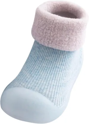 Boys Slippers Small Girls Socks Slipper Soft Baby Boys Rubber Shoes Sole Solid Toddler Kids Kid Slides Size 2