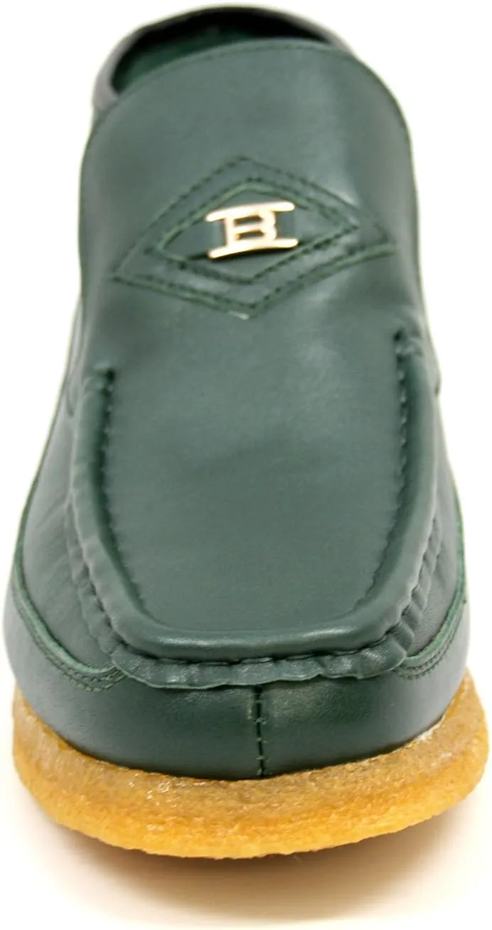British Collection Men's BWB Three Quarters Slip on Leather Shoes