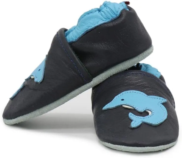 Carozoo Mary Jane Baby Girl Soft Sole Leather Shoes Slippers