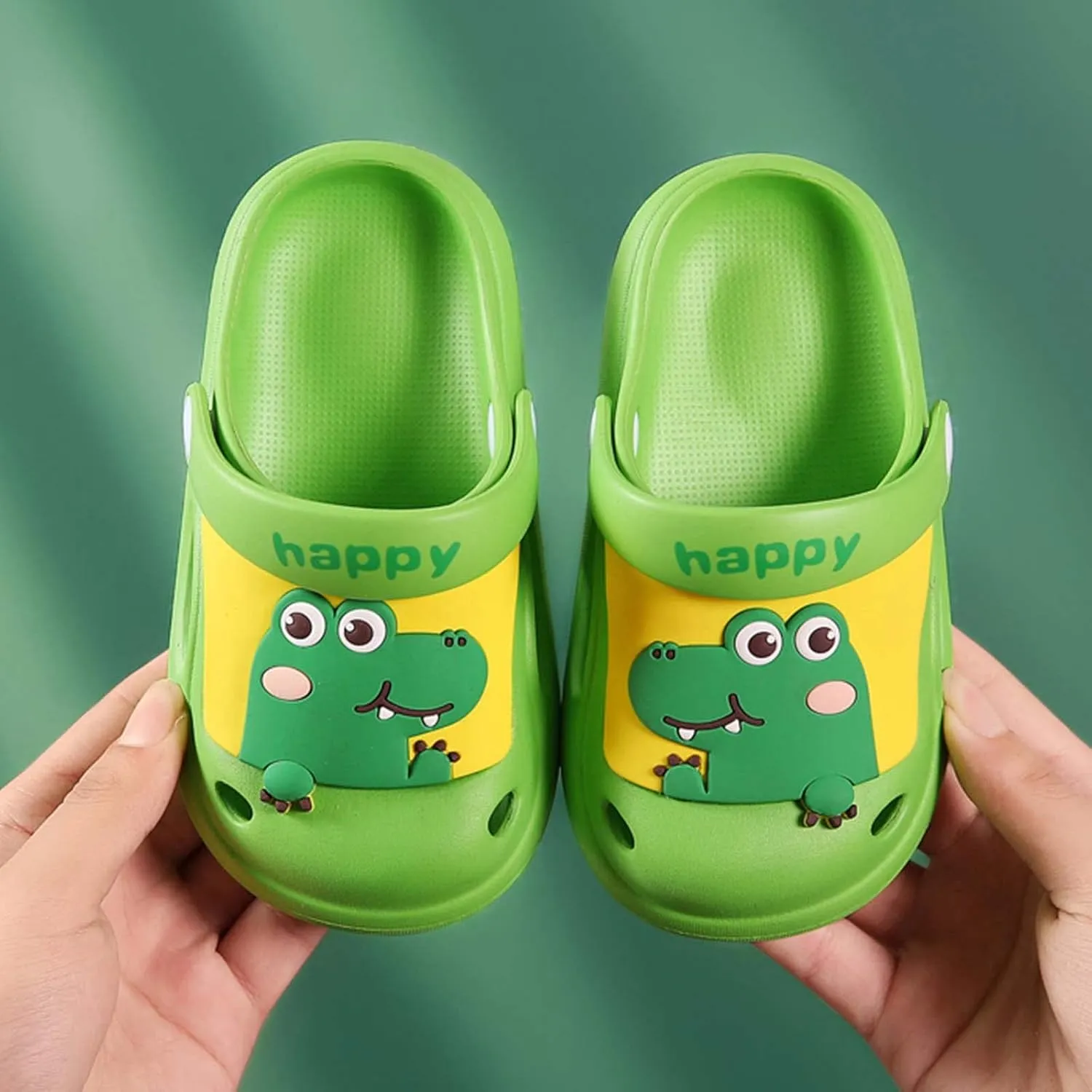 CERYTHRINA Toddler Kids Garden Clogs Shoes Cute Cartoon Summer Slippers Sandals for Boys Girls