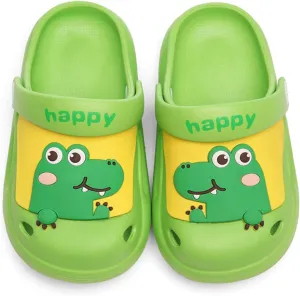 CERYTHRINA Toddler Kids Garden Clogs Shoes Cute Cartoon Summer Slippers Sandals for Boys Girls