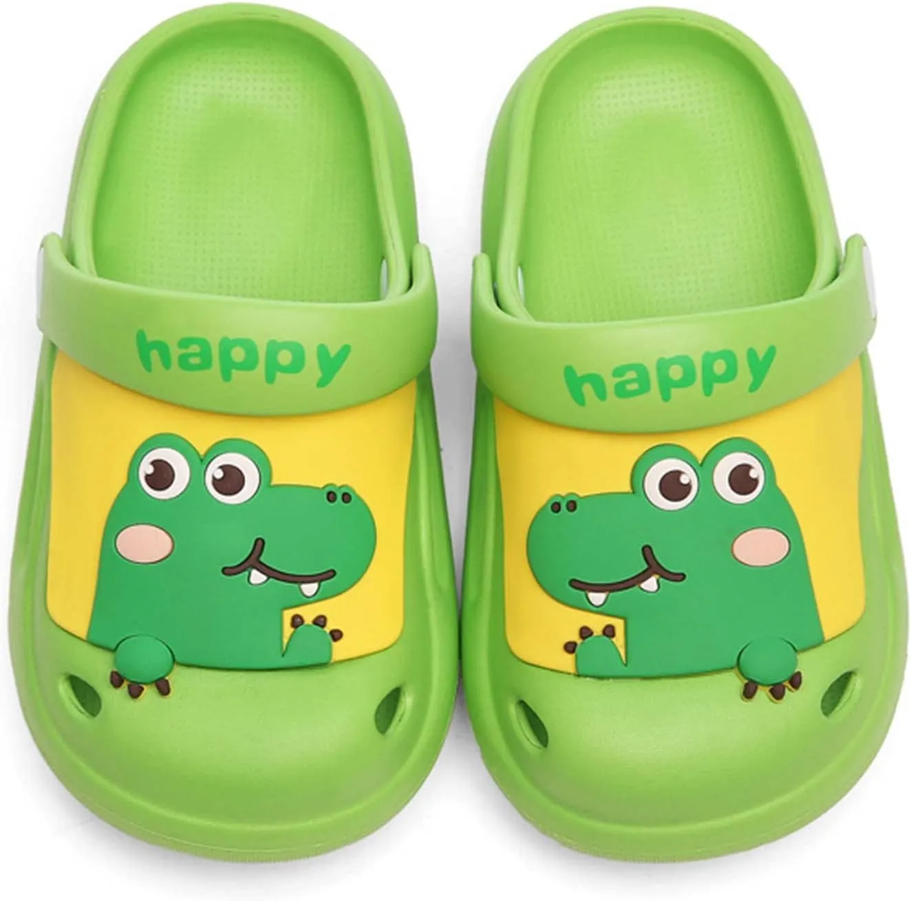 CERYTHRINA Toddler Kids Garden Clogs Shoes Cute Cartoon Summer Slippers Sandals for Boys Girls