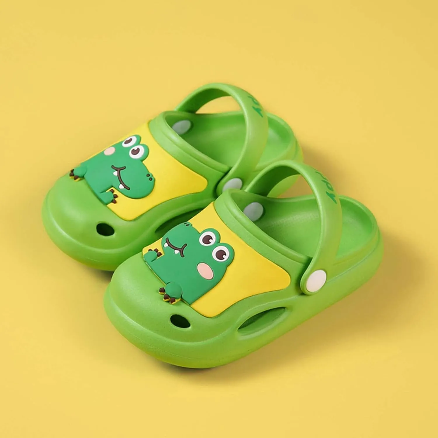 CERYTHRINA Toddler Kids Garden Clogs Shoes Cute Cartoon Summer Slippers Sandals for Boys Girls