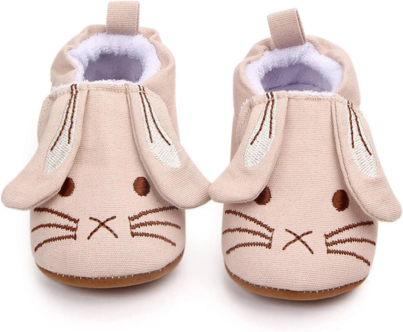 Children Sandals Infant Toddler Shoes Soft Sole Toddler Shoes 3D Little Ear Cartoon Embroidery Princess Shoes