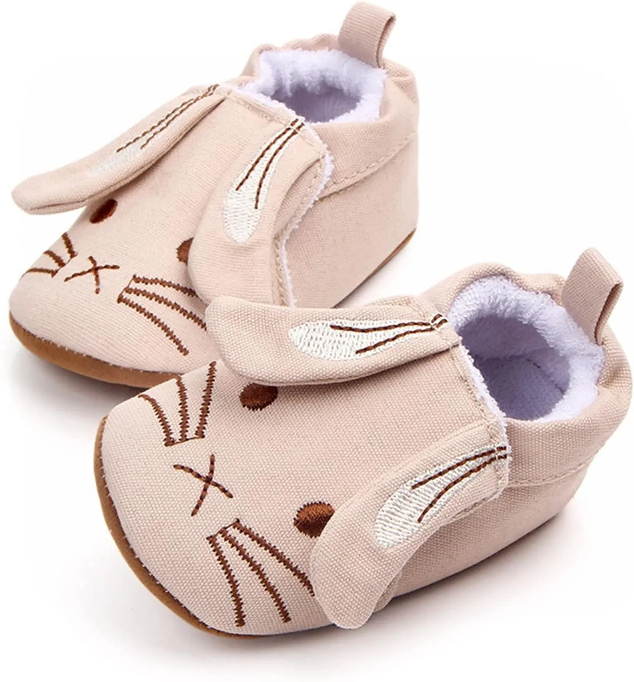 Children Sandals Infant Toddler Shoes Soft Sole Toddler Shoes 3D Little Ear Cartoon Embroidery Princess Shoes