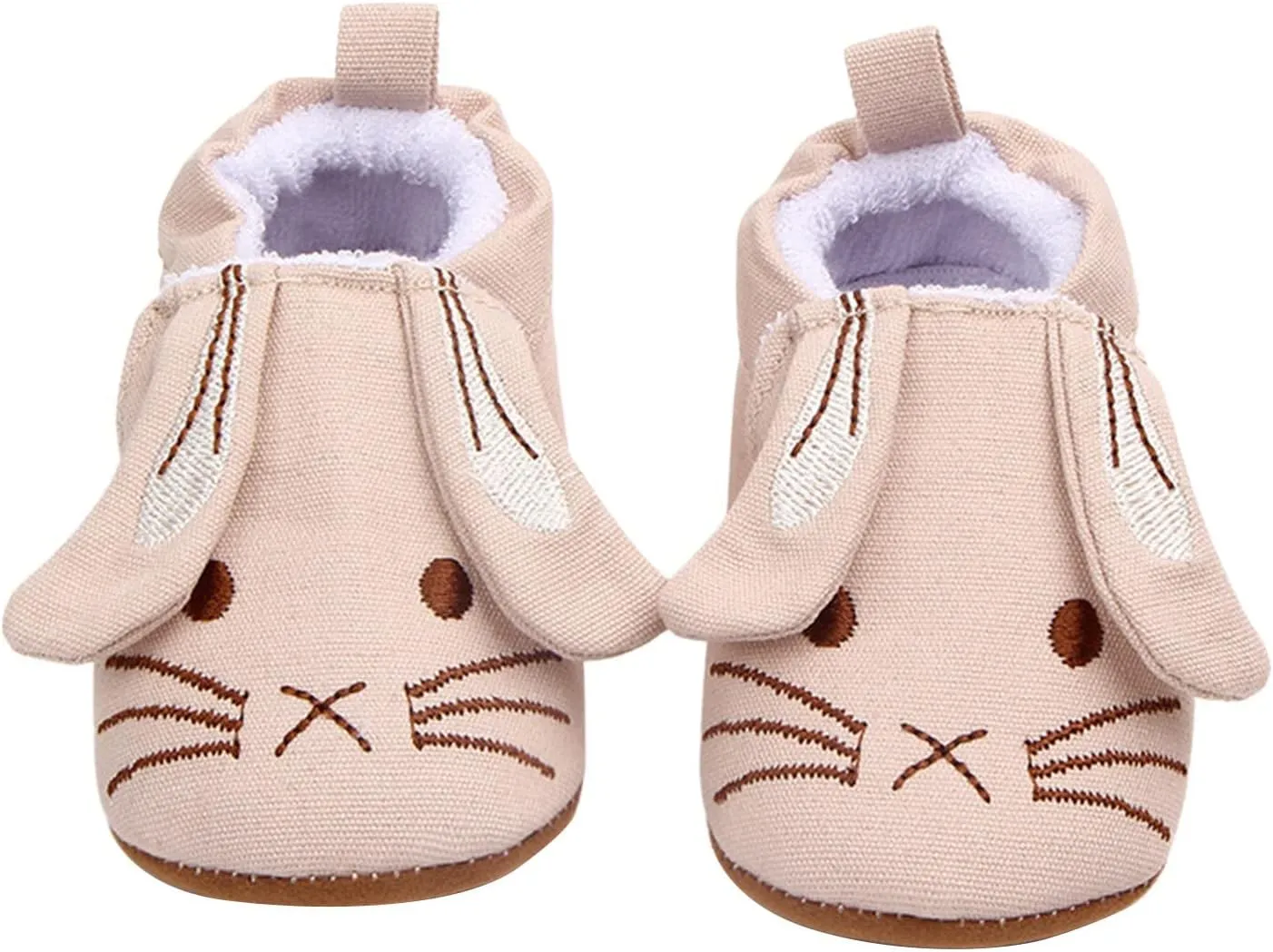 Children Sandals Infant Toddler Shoes Soft Sole Toddler Shoes 3D Little Ear Cartoon Embroidery Princess Shoes