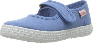 Cienta Kids Shoes 56000  Ideal for Infants/Toddlers/Little Kids  Canvas Lining  Rubber Outsole - Washable Washed Denim 32 (US 1.5 Little Kid) M
