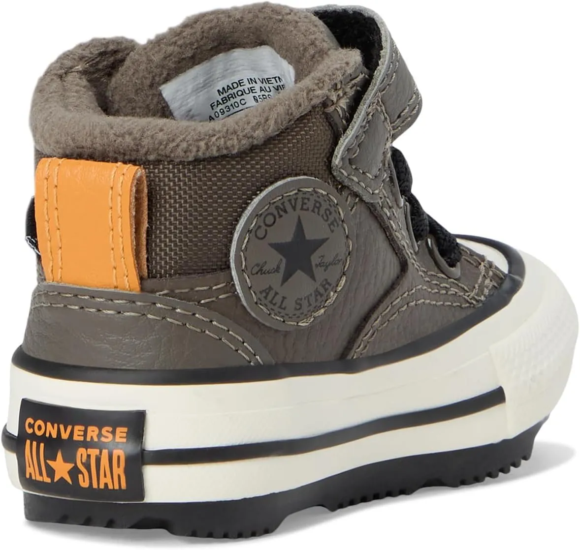 Converse Baby-Boy's Chuck Taylor All Star Water-Repellent Malden Street Easy-on Boot (Infant/Toddler) Sneaker