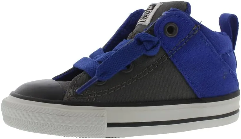 Converse Chuck Taylor Axel Mid Infant/Toddler Shoes Size 9, Color: Grey/Blue