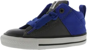 Converse Chuck Taylor Axel Mid Infant/Toddler Shoes Size 9, Color: Grey/Blue