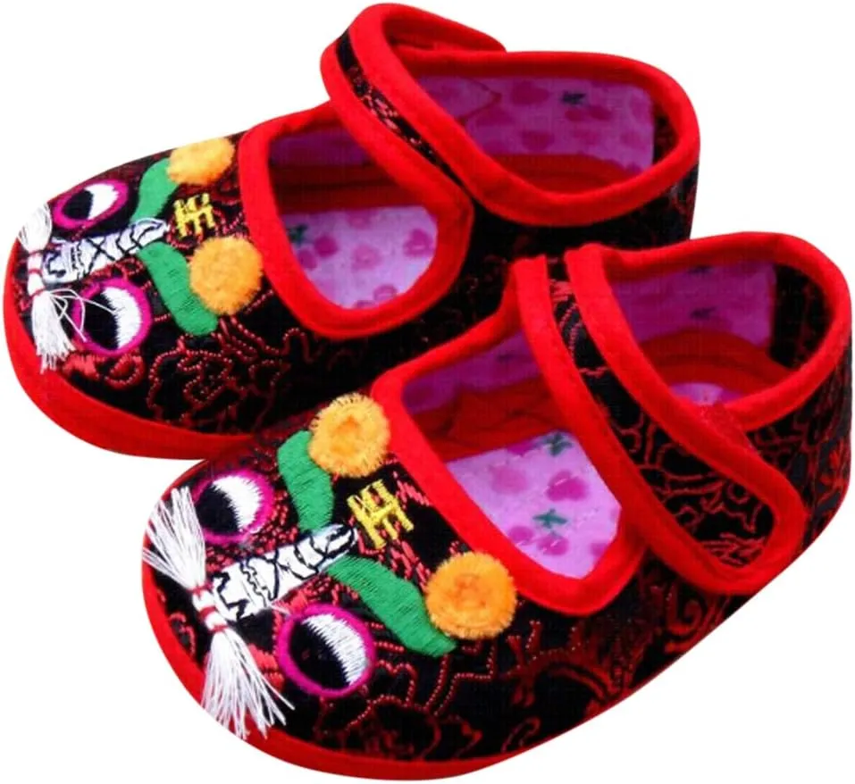 CRB Baby Boy Girl Newborn Infant Chinese New Years Celebration Asian Lion Shoe