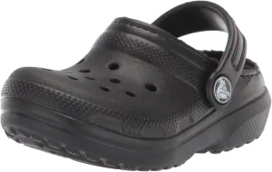 Crocs Kids Classic Lined Clogs for Toddlers - Synthetic Upper & Lining - Synthetic Outsole & Insole