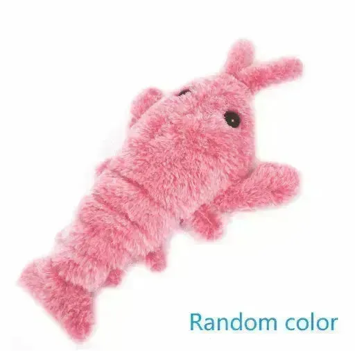 Electric Jumping Shrimp USB Charging Simulation Lobster Funny  Pets Toy