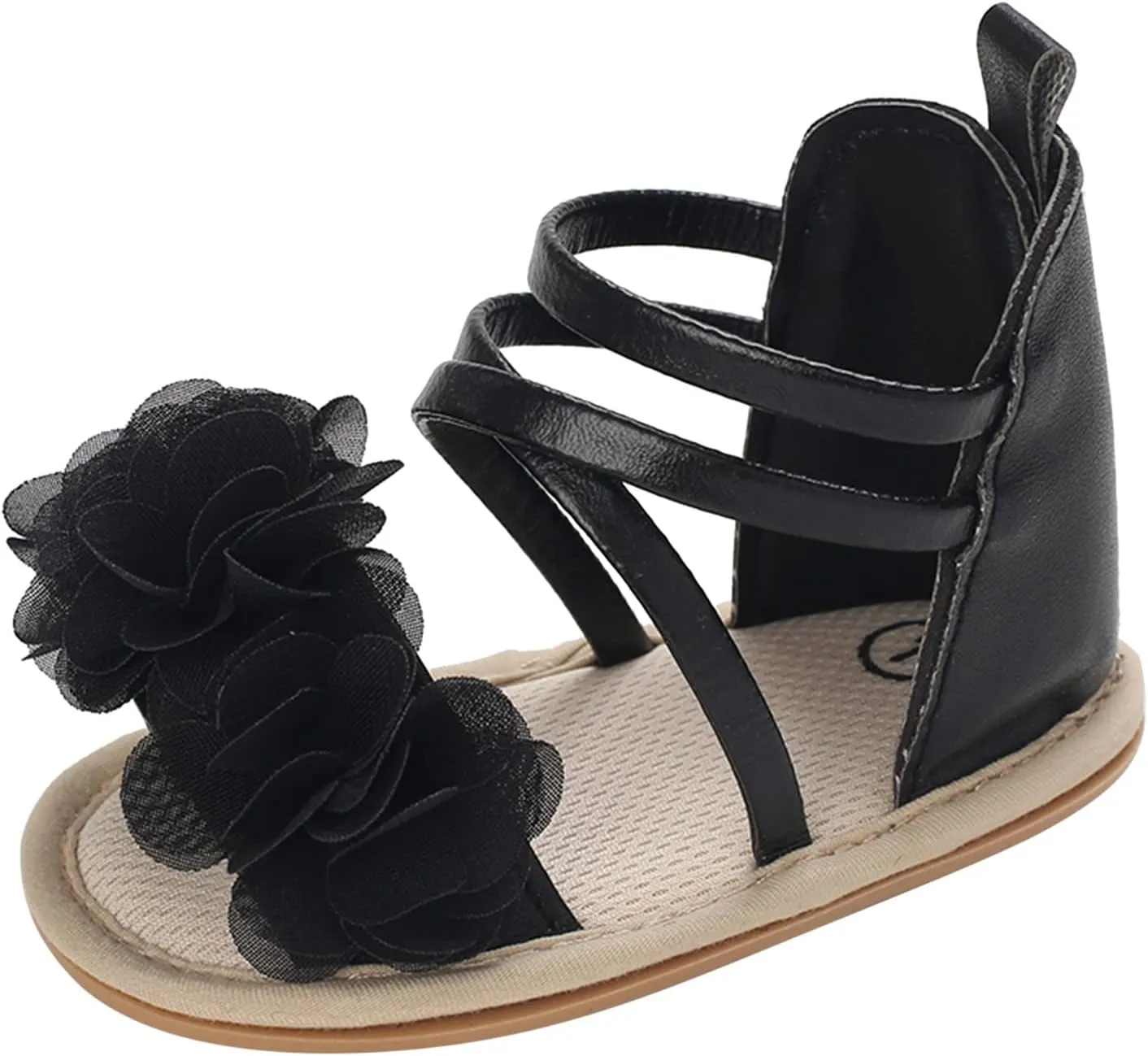 EnJoCho Toddler Kids Infant Girls Soild Colour Princress Shoes Sandals Soft Sole Non Slip First Walkers Prewalker Shoes