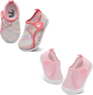 FEETCITY Baby Barefoot Boys Girls Water Walking Shoes Aqua Socks Beach Pool Swim Shoe 18-24 Months Infant