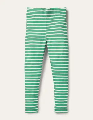 Fun Leggings-Green Pepper/Ivory