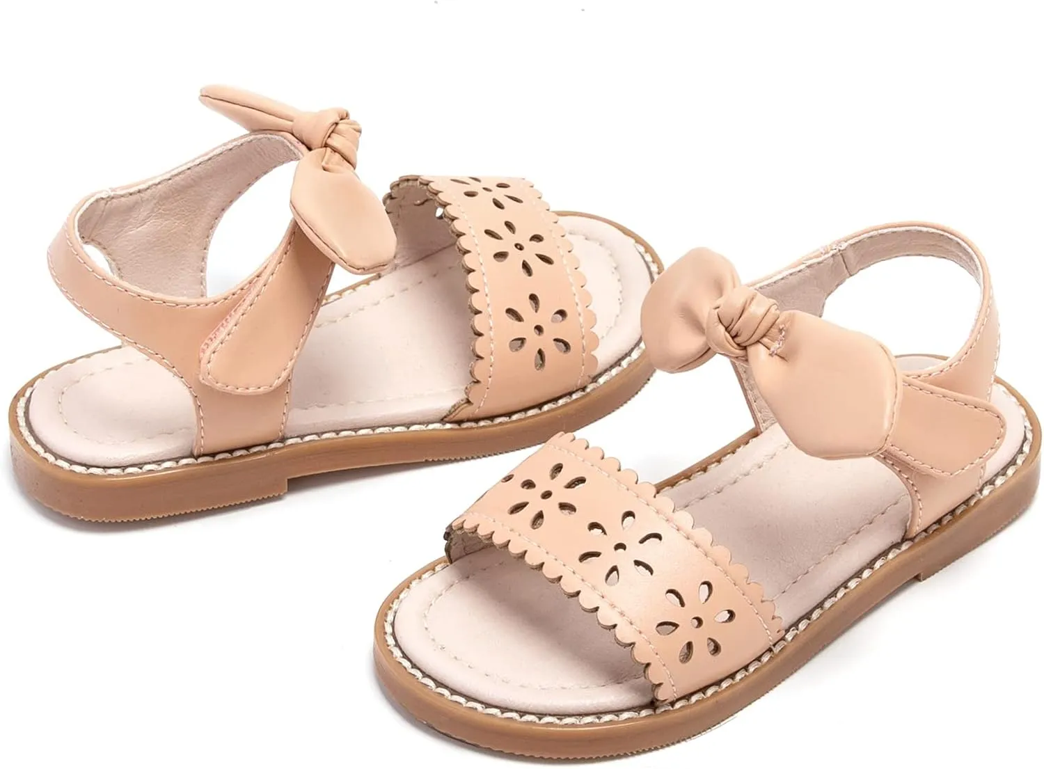 GINFIVE Toddler Girls Sandals Little Girls Kids Summer Shoes Toddler Sandals