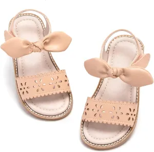 GINFIVE Toddler Girls Sandals Little Girls Kids Summer Shoes Toddler Sandals