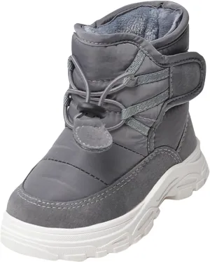 Girls and Boys Children's Casual Shoes Mesh Soft Sole Breathable Sports Short Boots Girls Snow Boots with Pom Poms