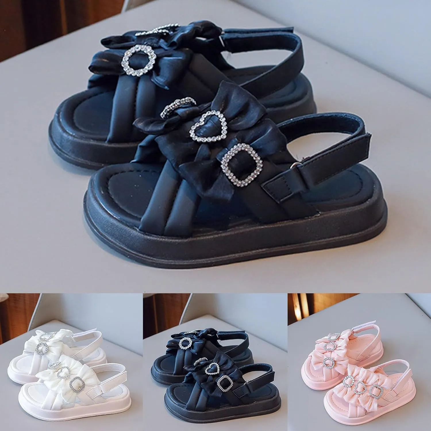 Girls' Sandals Summer Children's Soft Sole Shoes Fashion Girls Princess Shoes Baby Beach Baby Jelly Sandals for Girls