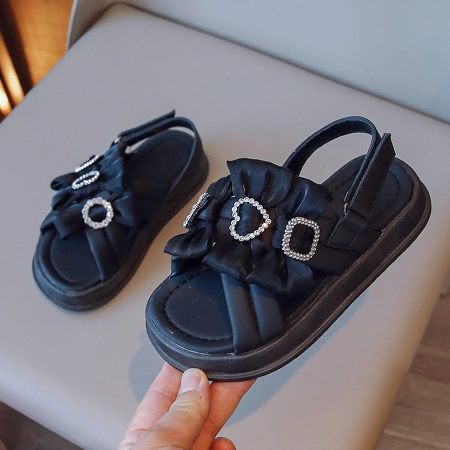 Girls' Sandals Summer Children's Soft Sole Shoes Fashion Girls Princess Shoes Baby Beach Baby Jelly Sandals for Girls